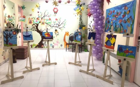 نمایشگاه نقاشی مهد کودک سلام کوچولو